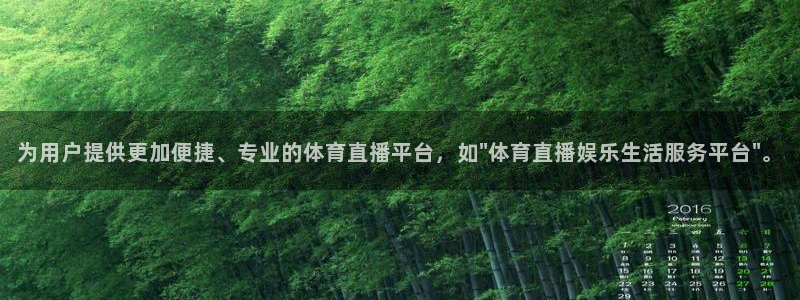 为用户提供更加便捷、专业的体育直播平台，如\